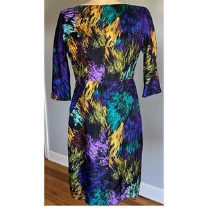 Milly Delaney Galaxy Print Silk Dress 4